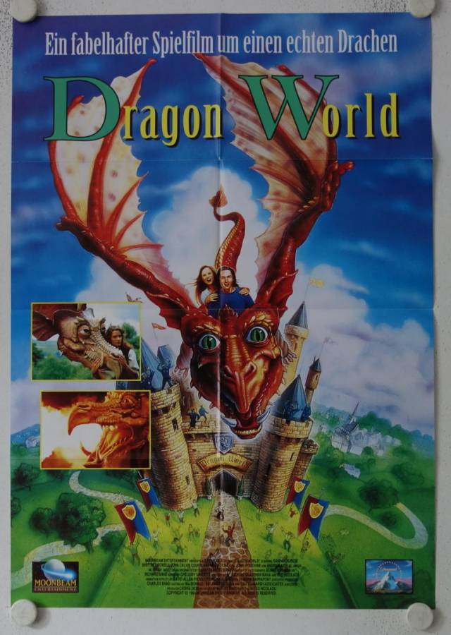 Dragon World originales deutsches Filmplakat